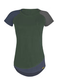 Koszulka WoodWool Lady Lisl | Bayberry Green