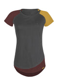 Koszulka WoodWool Lady Lisl | Szary łupkowy