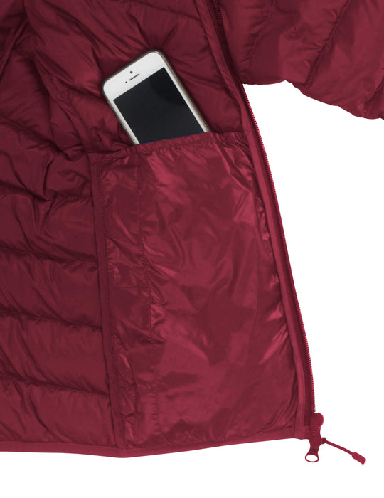 GZ Senseful DownWool Jacke Damen Cherry