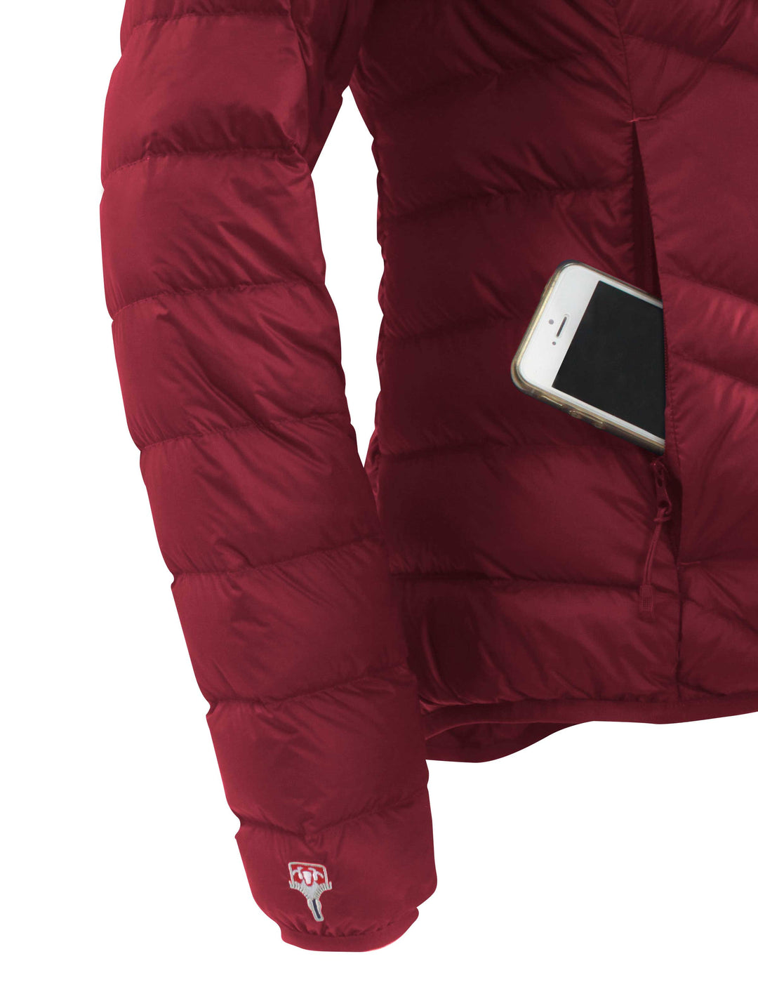 GZ Senseful DownWool Jacke Damen Cherry