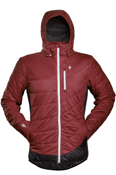 Refreshful SilkWool Jacket | Cherry - Black  M