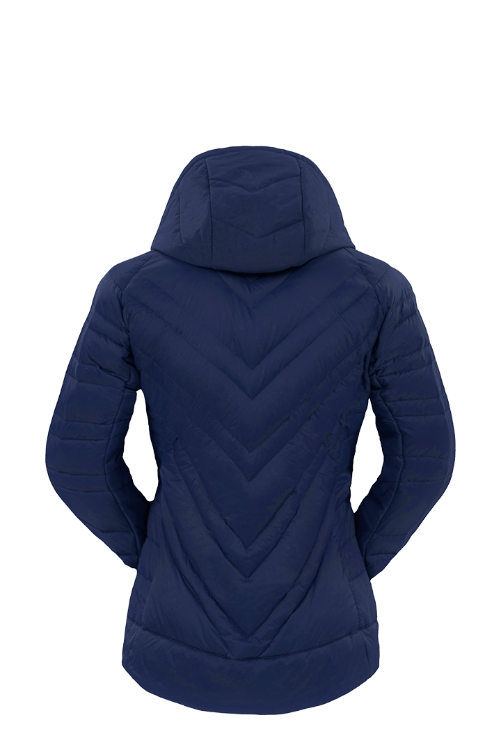 The Lightful DownWool Jacket W | BLEU SAPHIR