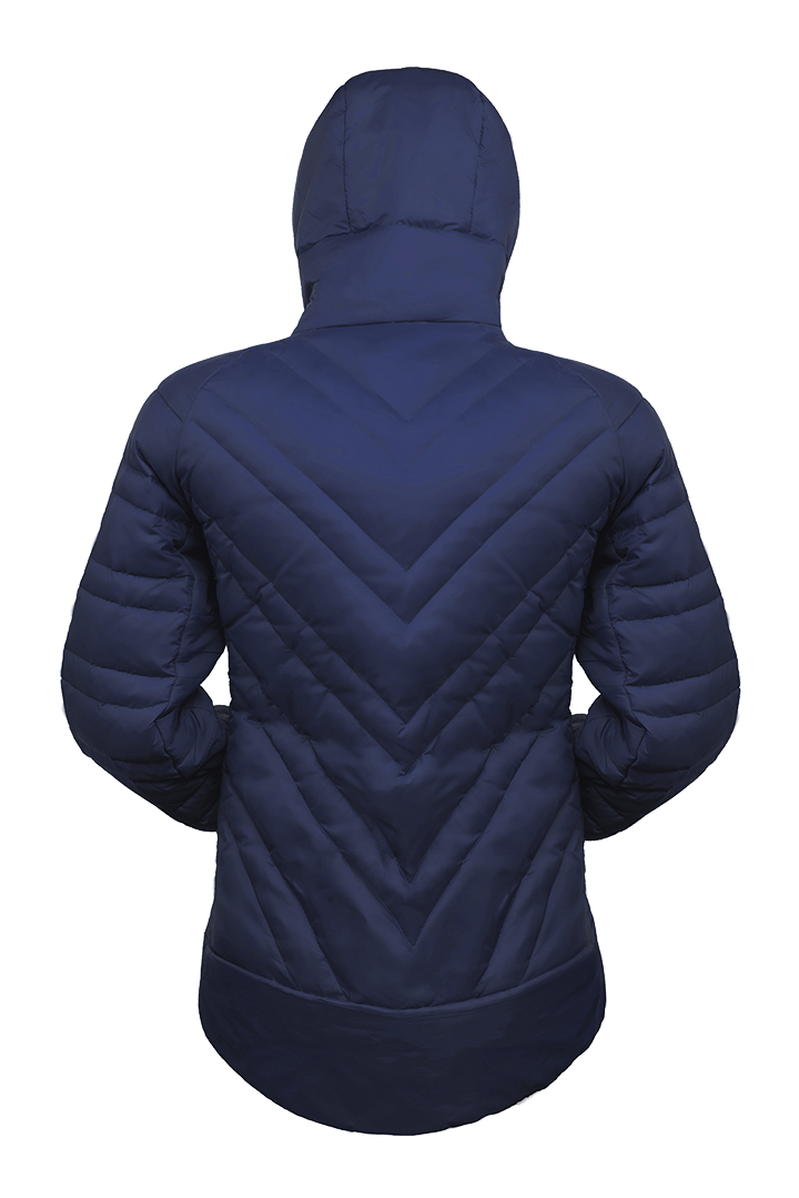 The Faithful DownWool Jacket W | BLEU SAPHIR