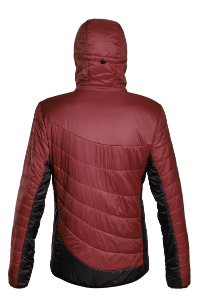 Refreshful SilkWool Jacket | Cherry - Black  M