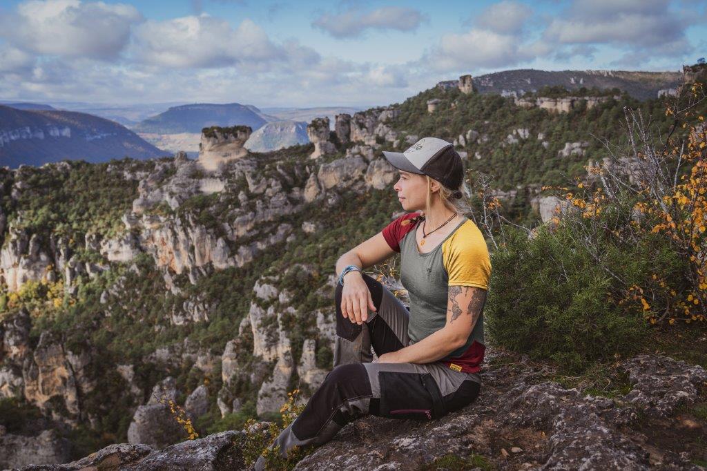 T-shirt en laine de bois Lady Janeway | Caverne de l'océan