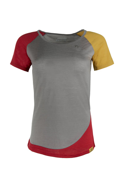 WoodWool T-Shirt Lady Janeway | Slate Grey
