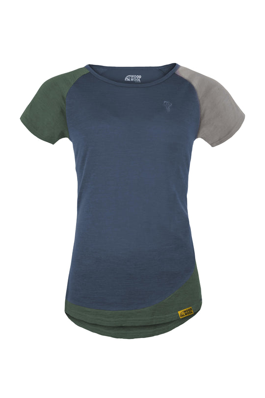 T-shirt en laine de bois Lady Janeway | Caverne de l'océan