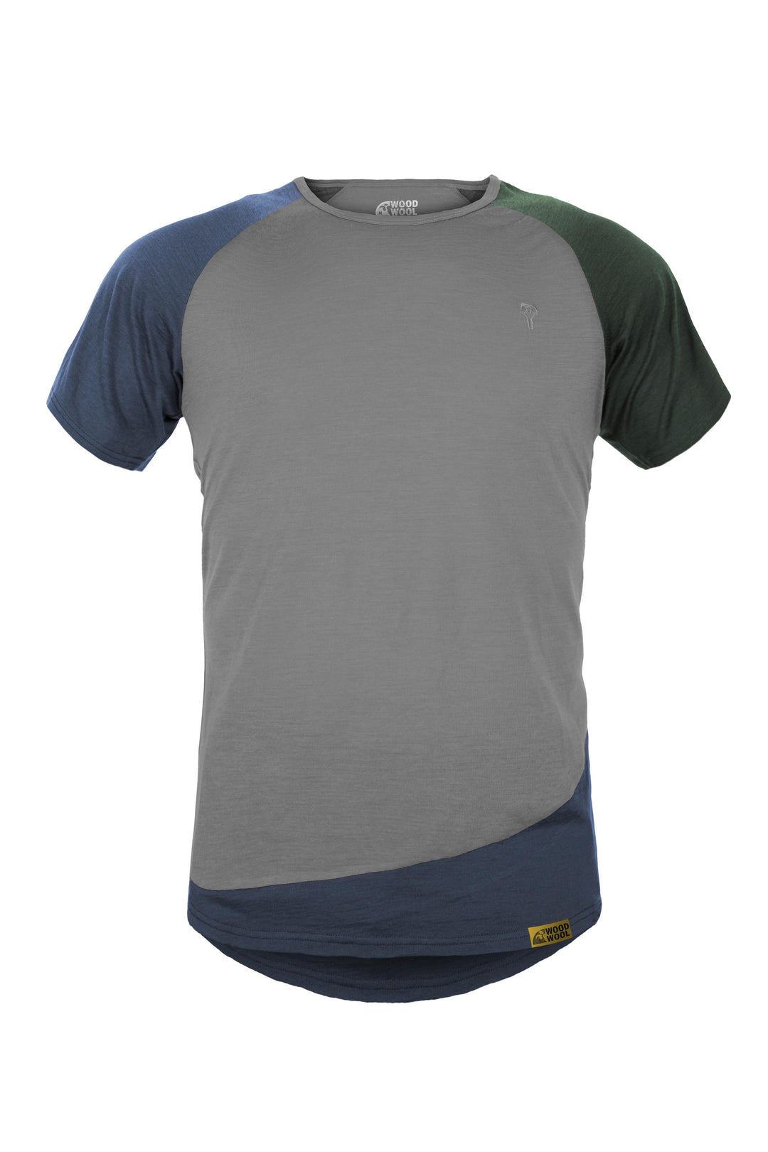 T-shirt WoodWool M. Kirk | Gris ardoise