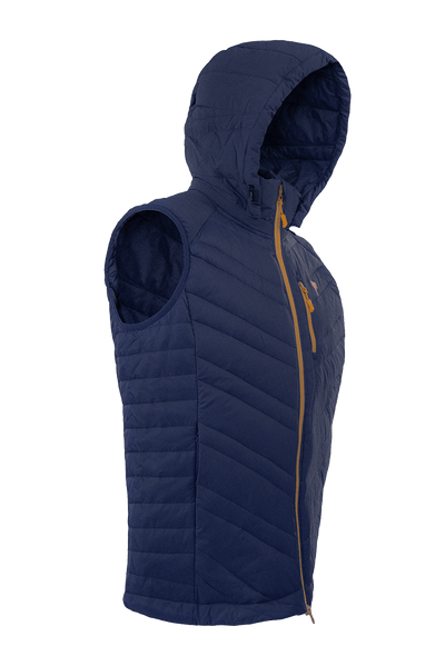 The Lightful DownWool Vest M | SAPHIR BLUE