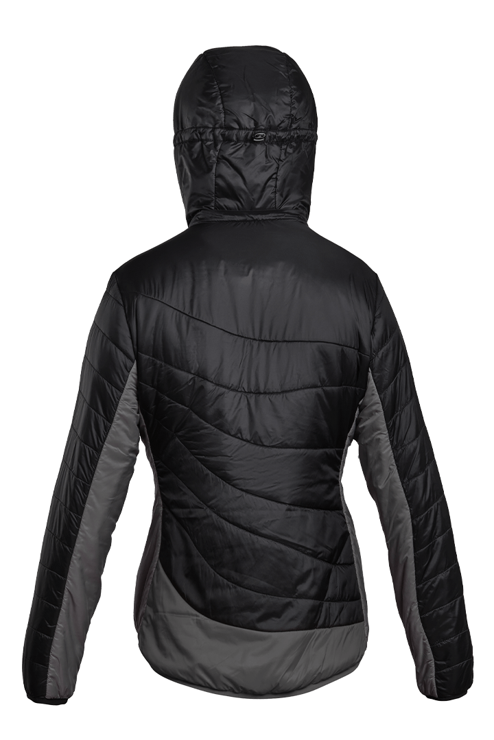 Refreshful SilkWool Jacket | Black - Grey W