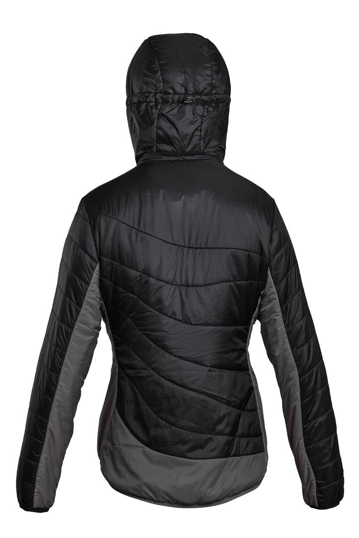 Refreshful SilkWool Jacket | Black - Grey  W