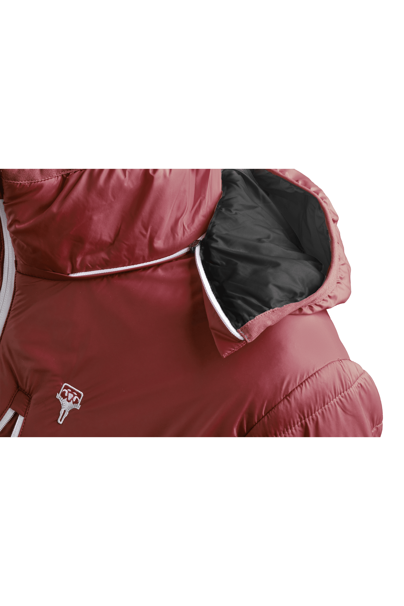 Refreshful SilkWool Jacket | Cherry - Black  M