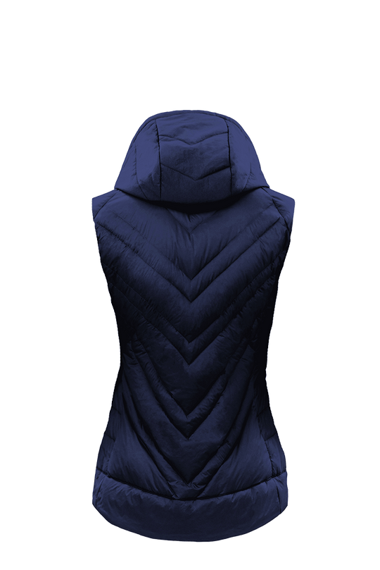 Grüezi bag Lightful DownWool Vest W - Verlängerter Rücken
