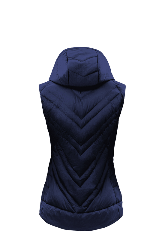 The Lightful DownWool Vest W | SAPHIR BLUE