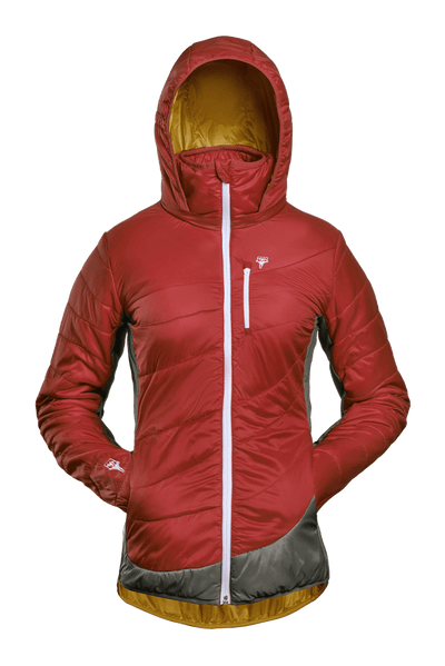 Refreshful SilkWool Jacket | Cherry - Grey  W