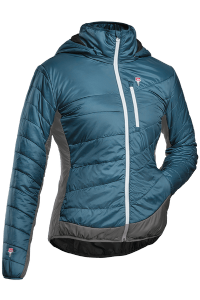 Refreshful SilkWool Jacket | Saphir Blue - Grey  W