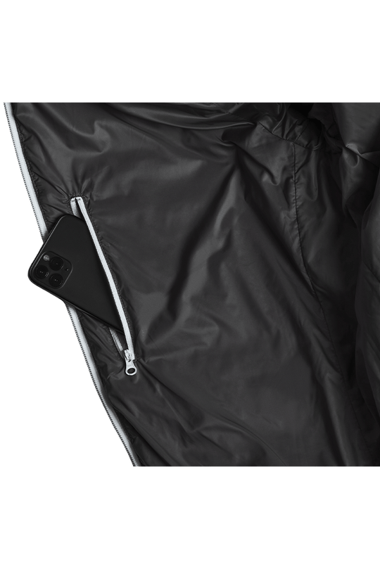 Refreshful SilkWool Jacket | Cherry - Black  M