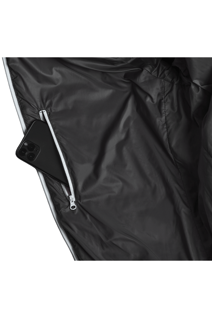 Refreshful SilkWool Jacket | Cherry - Black  M
