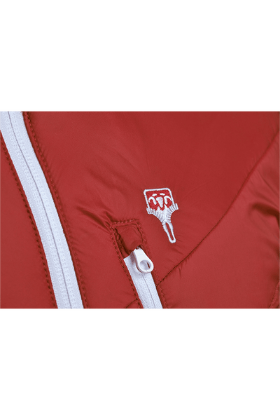 Refreshful SilkWool Jacket | Cherry - Gray W