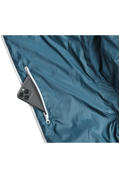 Refreshful SilkWool Jacket | Saphir Blue - Grey  W