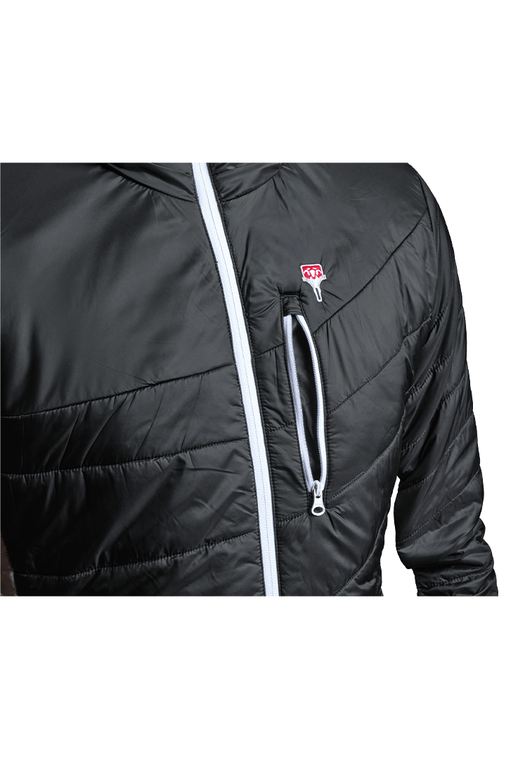 Refreshful SilkWool Jacket | Black - Grey W