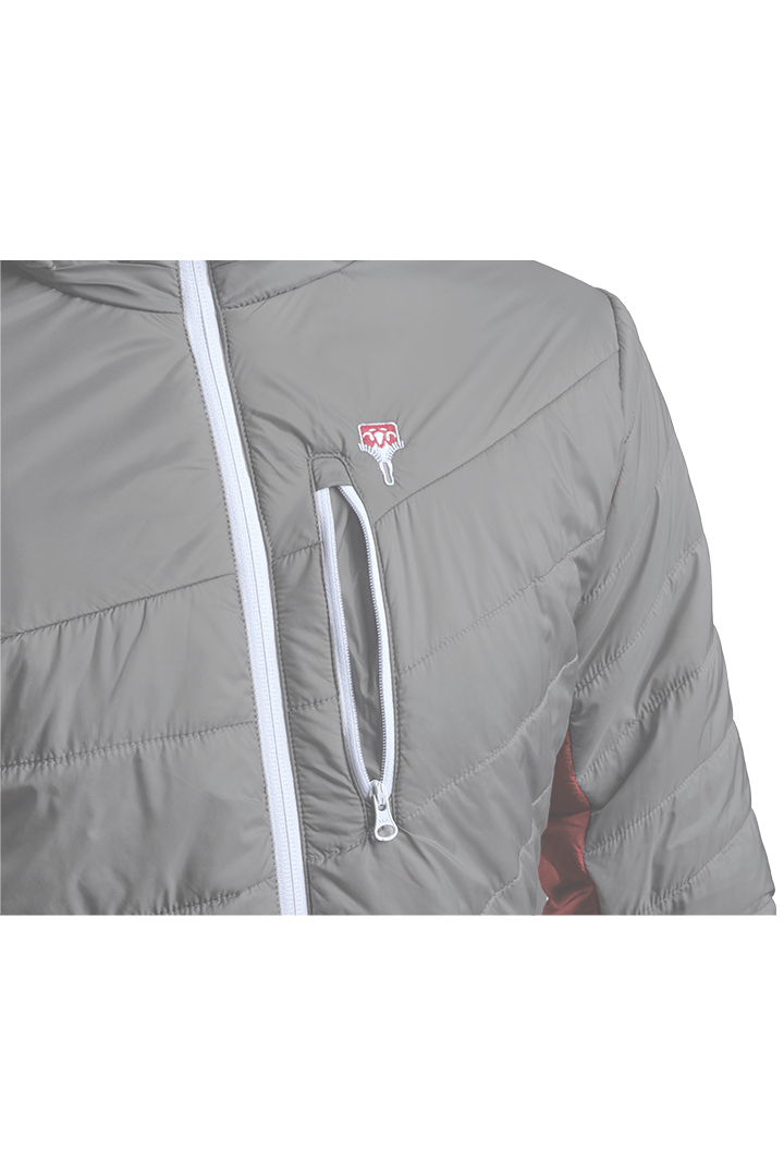 Refreshful SilkWool Jacket | Gray - Cherry W