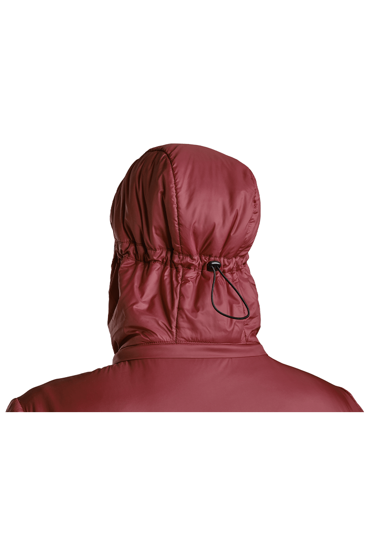 Refreshful SilkWool Jacket | Cherry - Black  M