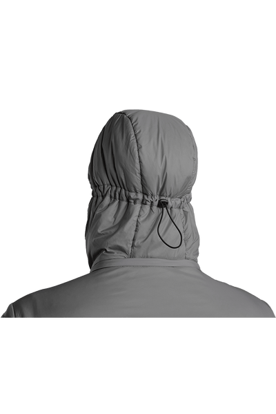 Refreshful SilkWool Jacket | Grey - Cherry  M