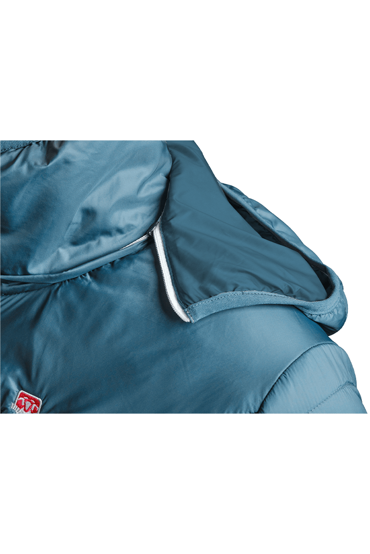 Refreshful SilkWool Jacket | Sapphire Blue - Gray W