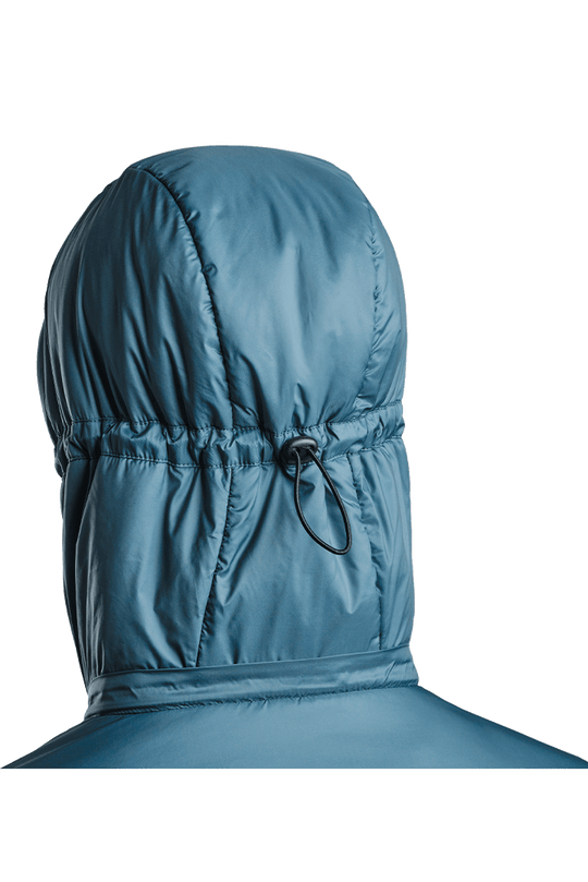 Refreshful SilkWool Jacket | Saphir Blue - Grey  W
