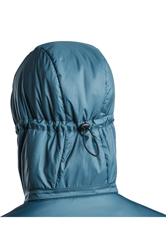 Refreshful SilkWool Jacket | Sapphire Blue - Gray W