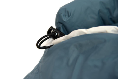 Komfortschlafsack Grüezi bag Biopod Down Hybrid Ice Cold 180 - Einhandschnürzug