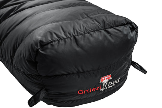 Grüezi bag Biopod Down Hybrid Ice Extreme 190 Fußbox