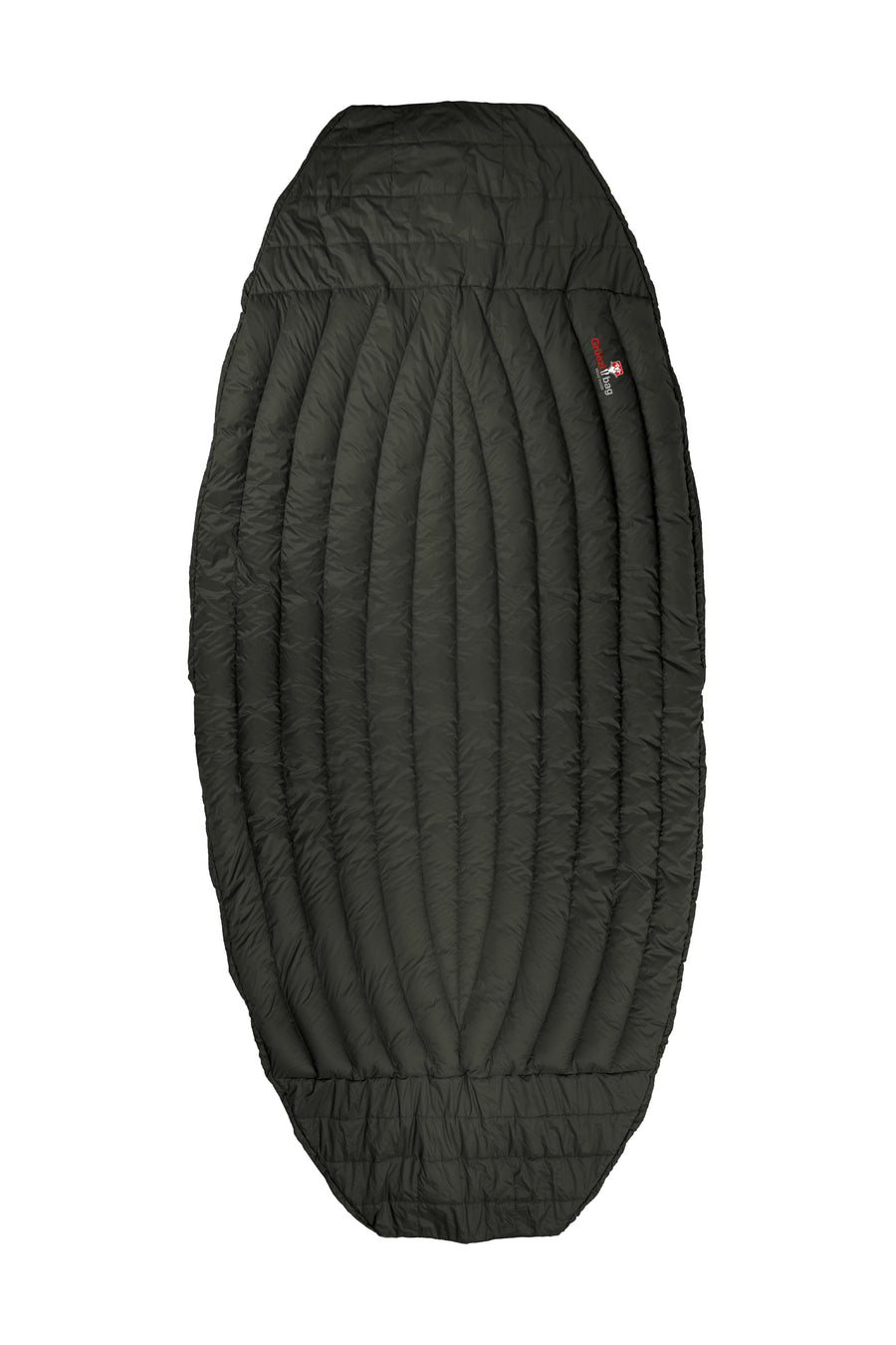 Grüezi bag Biopod DownWool Hybrid Underquilt ovale Kammern