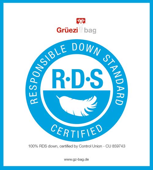 Grüezi bag Feater - The Feet Heater DownWool - RDS zertifiziert