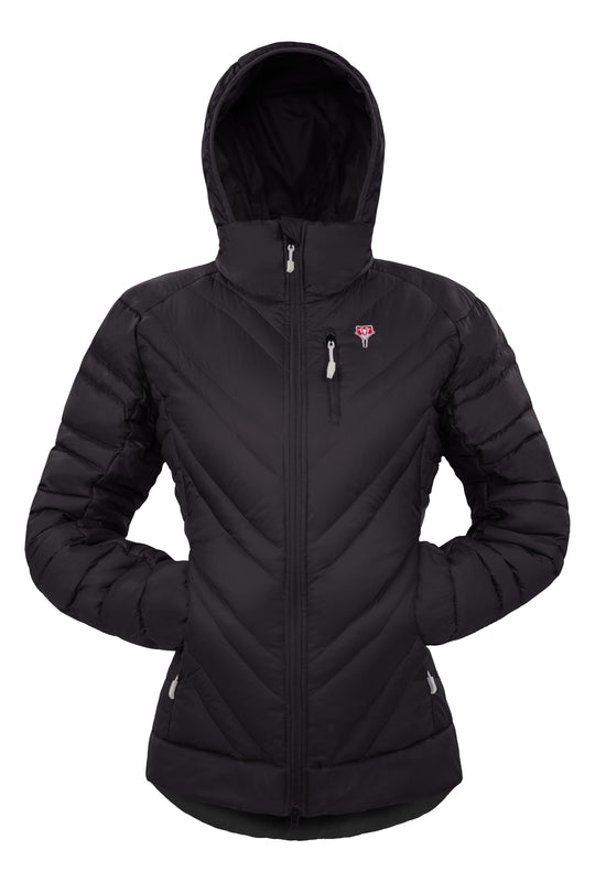 Grüezi bag Faithful DownWool Jacket W - V-Kammernkonstruktion
