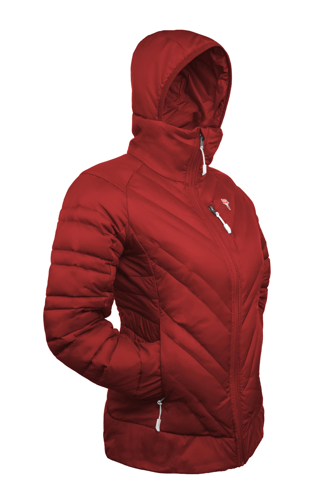 Grüezi bad Faithful DownWool Jacket W - Sturmkapuze mit Schild