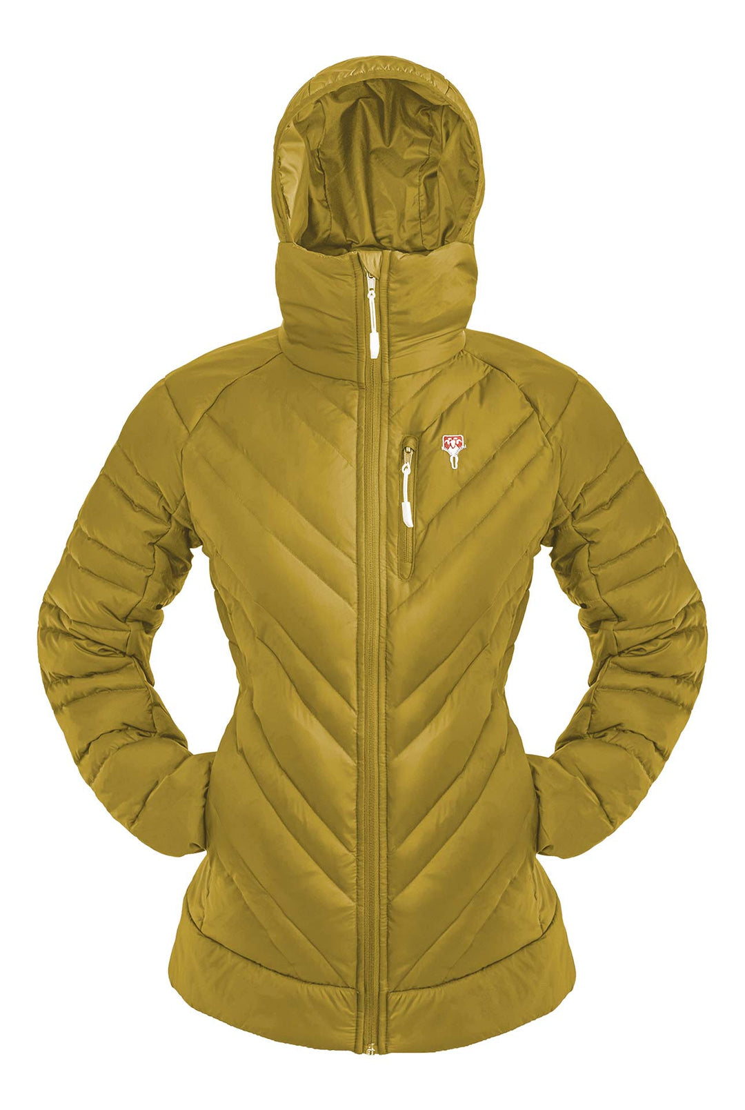 The Faithful DownWool Jacket W | Lime Gold
