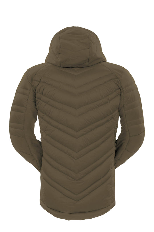 Grüezi bag Lightful DownWool Jacket M - Verlängerter Rücken
