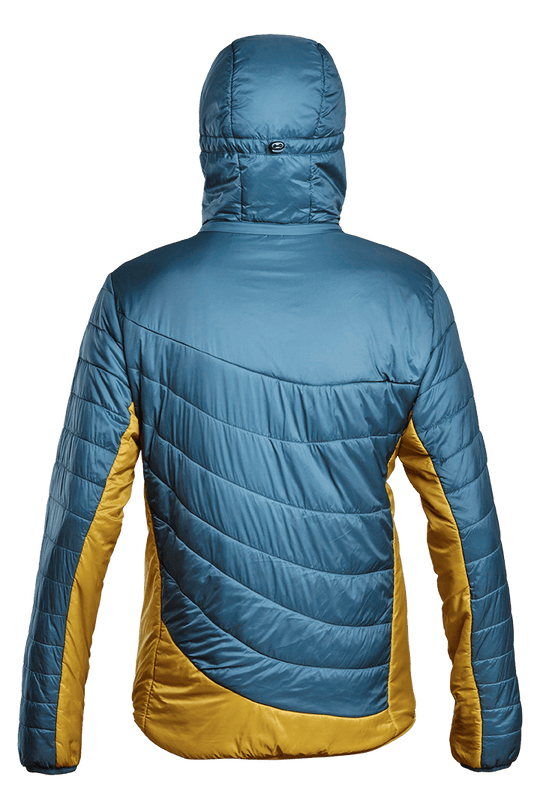 Refreshful SilkWool Jacket | Saphir Blue - Pineapple  M