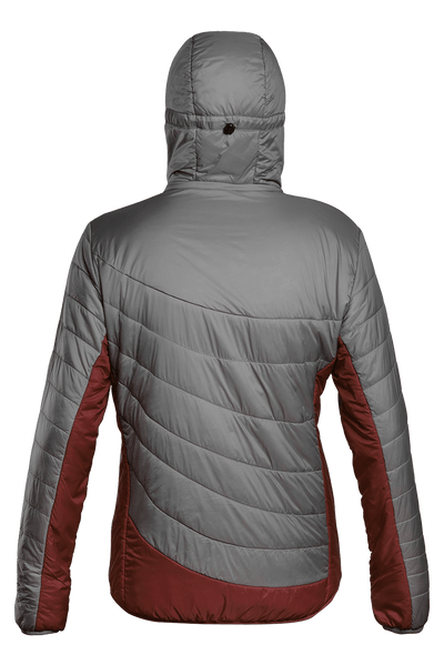 Refreshful SilkWool Jacket | Grey - Cherry  M