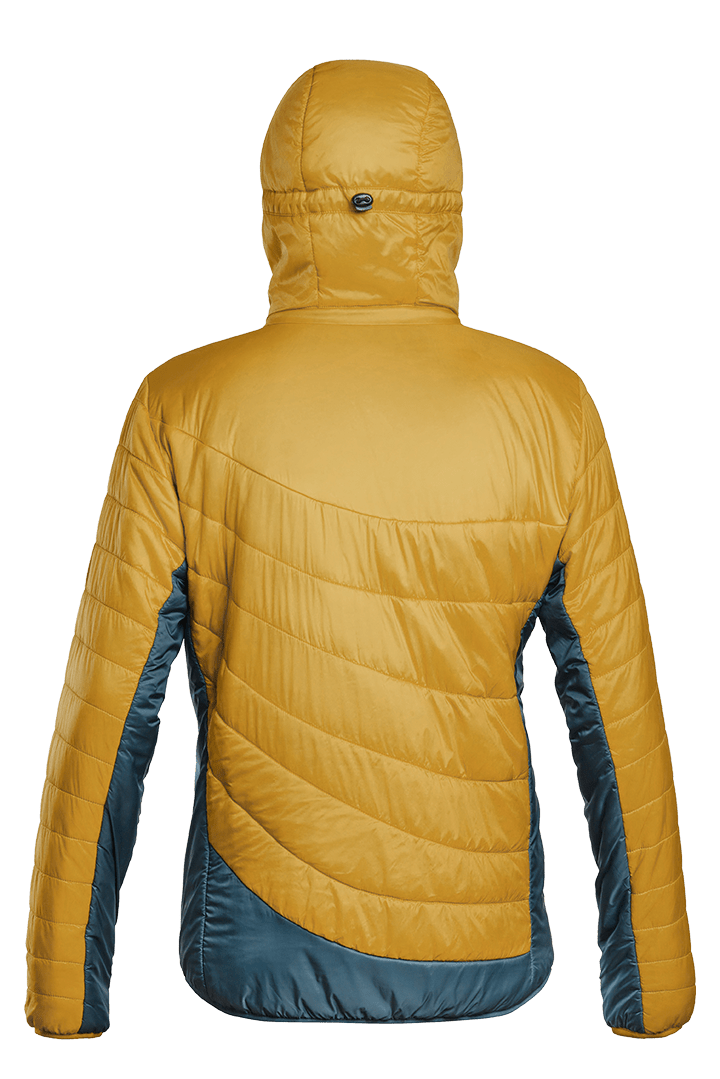 Refreshful SilkWool Jacket | Pineapple - Saphir Blue M
