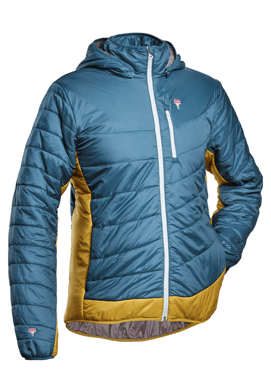 Refreshful SilkWool Jacket | Saphir Blue - Pineapple  M