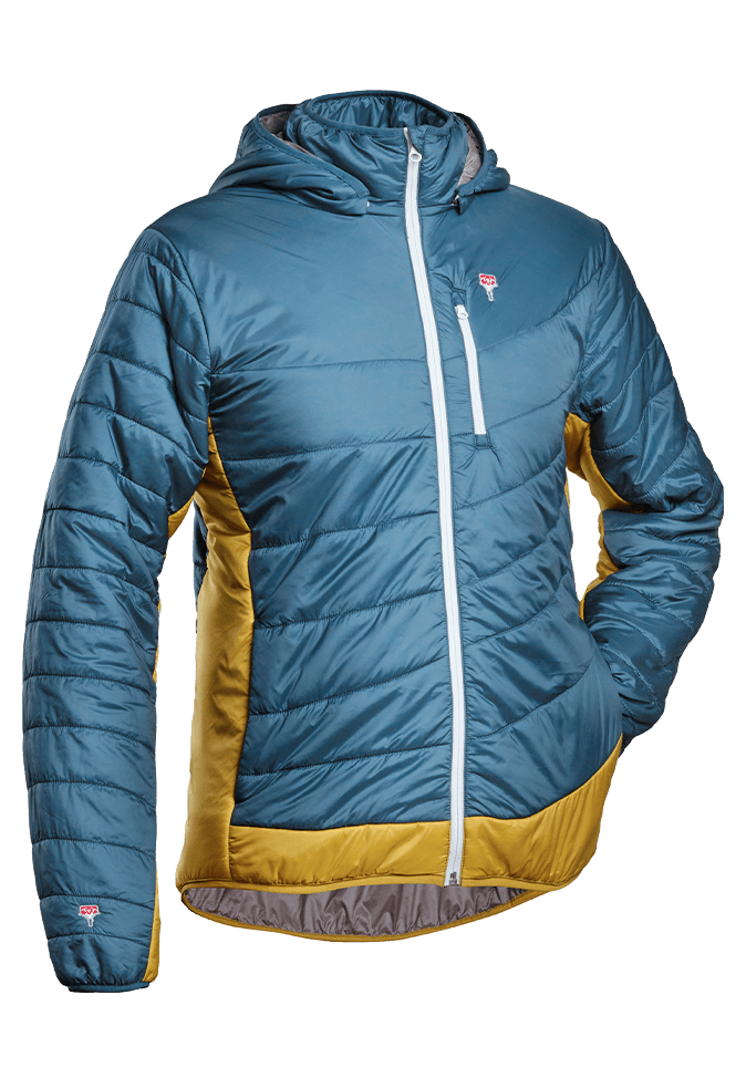 Refreshful SilkWool Jacket | Saphir Blue - Pineapple M