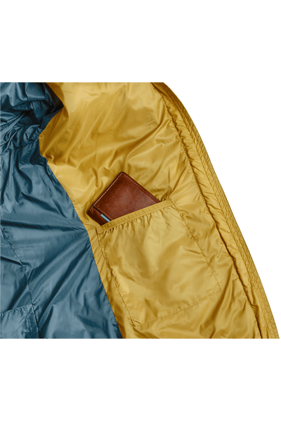 Refreshful SilkWool Jacket | Pineapple - Saphir Blue  W