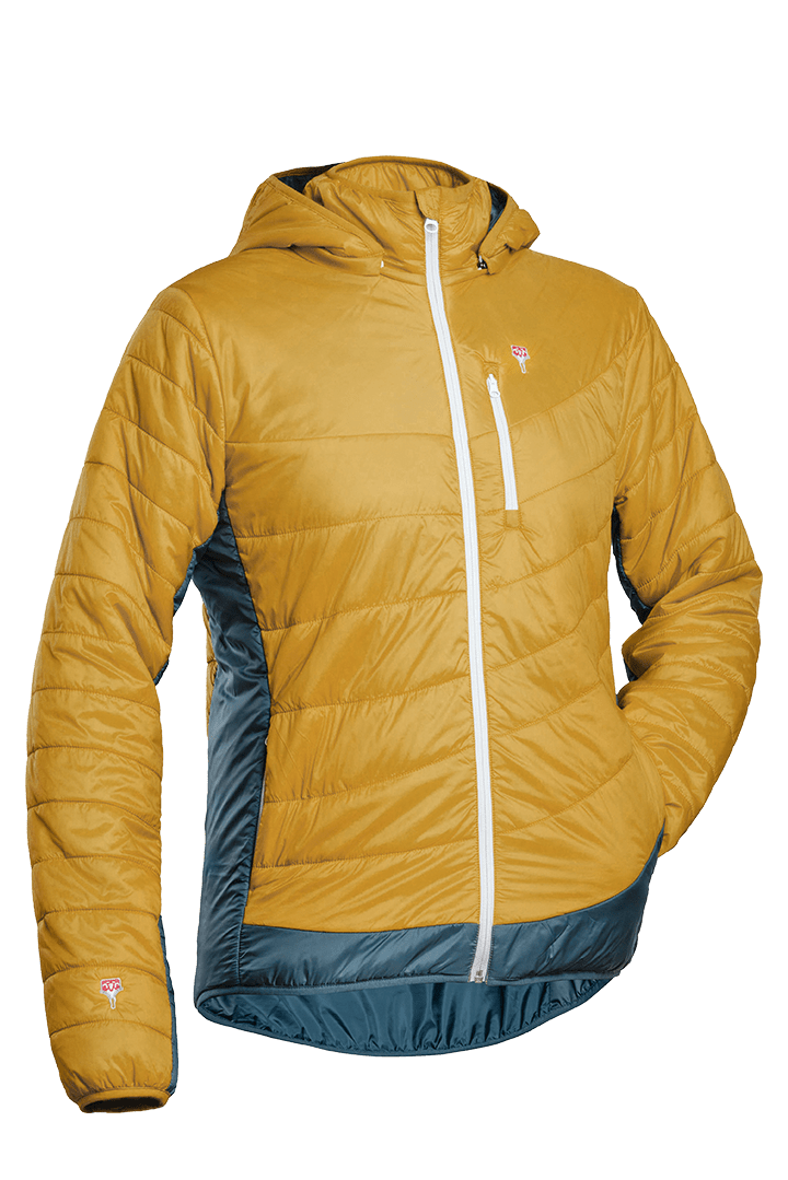 Refreshful SilkWool Jacket | Pineapple - Saphir Blue M