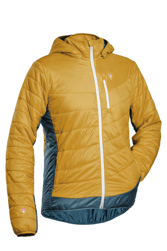 Refreshful SilkWool Jacket | Pineapple - Sapphire Blue M