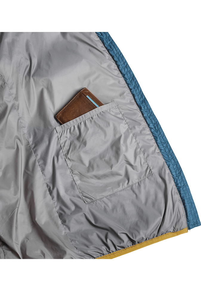 Refreshful SilkWool Jacket | Saphir Blue - Pineapple  M