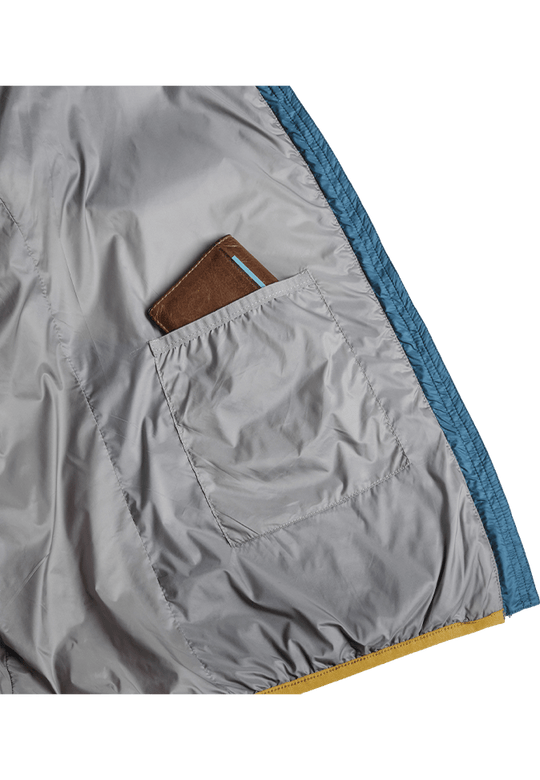 Refreshful SilkWool Jacket | Saphir Blue - Pineapple M
