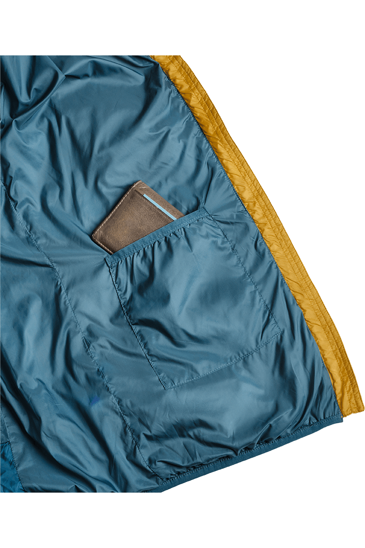 Refreshful SilkWool Jacket | Pineapple - Sapphire Blue M